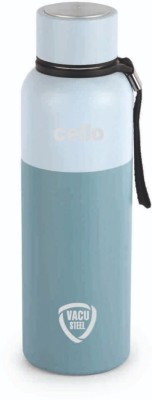 cello Neo Flask | Vacusteel Hot and Cold SS Bottle | Leak & break-proof, 550 ml Flask(Pack of 1, Grey, Steel)