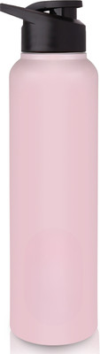 TiMiSo 1000 ml Steel Sipper(Pack of 1, Pink)