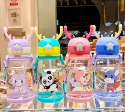 flyof 600 ml Plastic Sipper(Pack of 1, Multicolor)