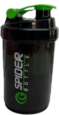 AGHNAYA 700 ml Plastic Shaker(Pack of 1, Black)