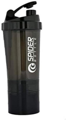 yesbro 600 ml Tritan Shaker(Pack of 1, Black, Red, Green, Purple)