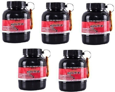 TRUE INDIAN 30 ml Plastic Flask(Pack of 5, Red)