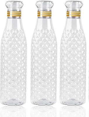 Abbozo 1000 ml Plastic Bottle(Pack of 3, Clear)