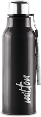 MILTON 520 ml Steel Bottle(Pack of 1, Black)