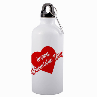 SANNO WORLD 600 ml Aluminium Bottle(Pack of 2, White)