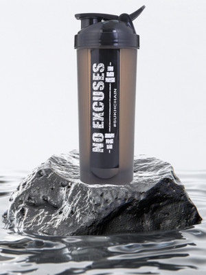 THINKFIT 700 ml Plastic Sipper(Pack of 1, Black)