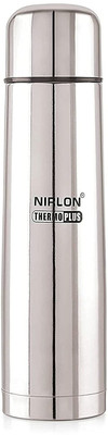 NIRLON Double Walled Stainless Steel Vacuum Insulated Flask, Hot & Cold Water Bottle 1000 Ml Flask  (Pack Of 1, Steel/Chrome, Steel) For Rs. 499 @ 65 %
