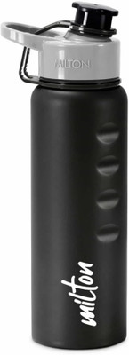 MILTON 920 ml Stainless Steel Bottle(Pack of 1, Black)
