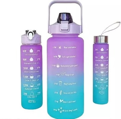 Aastha 2000 ml Plastic Sipper(Pack of 3, Multicolor)