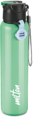 MILTON 875 ml Steel Bottle(Pack of 1, Green)
