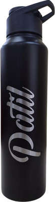 Incrizma 1000 ml Steel Sipper(Pack of 1, Black)