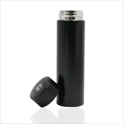 THE SILVERMADE 500 ml Steel Sipper(Pack of 1, Black)