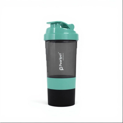 Pearlpet 500 ml Plastic Shaker(Pack of 1, Light Green)