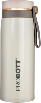 PROBOTT Shine 270ml Vacuum Insulated Flask, Stainless Steel Hot & Cold Water Bottle 270 ml Flask(Pack of 1, Grey, Steel)