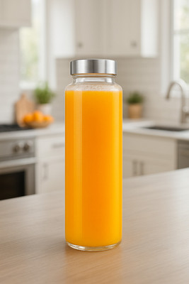 jago 750 ml Glass Bottle(Pack of 2, Clear)