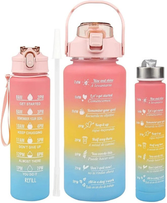 RTEX 2000 ml Silicone Shaker(Pack of 3, Multicolor)