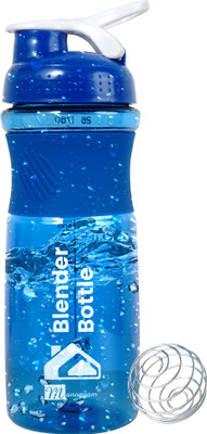 Manogyam 750 ml Plastic Shaker(Pack of 1, Blue)