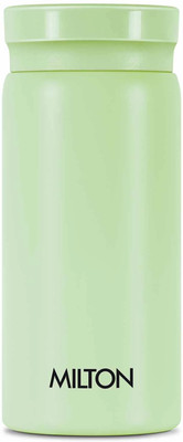 MILTON 190 ml Steel Flask(Pack of 1, Green)