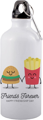 SANNO WORLD 600 ml Aluminium Bottle(Pack of 2, Multicolor)