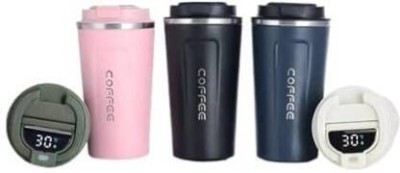 gayatri creation Coffee Mug Thermosteel Hot or Cold Insulated Flask 510 ml Flask(Pack of 1, Multicolor, Plastic)