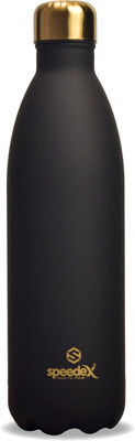 SPEEDEX 500 ml Steel Flask(Pack of 1, Black)