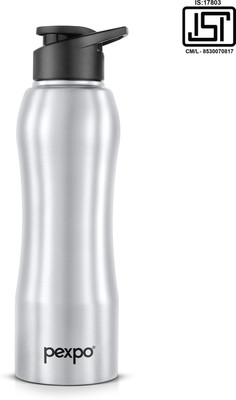 pexpo 750 ml Steel Bottle(Pack of 1, Silver)