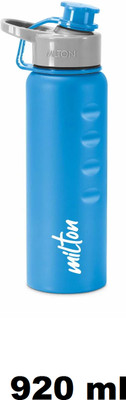 MILTON 920 ml Steel Sipper(Pack of 1, Light Blue)