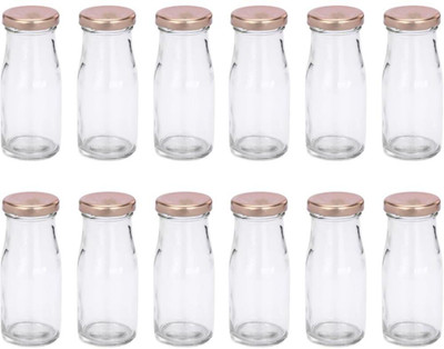 AFAST 100 ml Glass Bottle(Pack of 12, Clear)