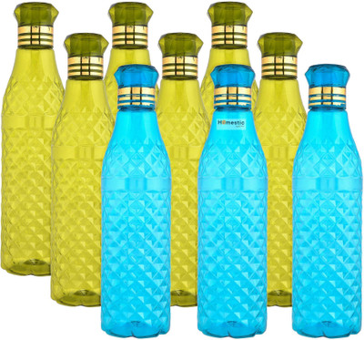 HOMESTIC by Kuber Industries 1000 ml Plastic Bottle(Pack of 9, Multicolor)
