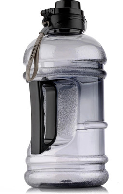DIMAZOFLY 2000 ml Plastic Flask(Pack of 1, Black)
