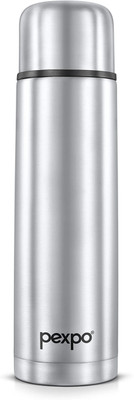 pexpo 1000 ml Steel Flask(Pack of 1, Silver)