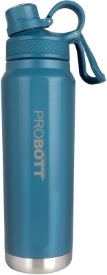 PROBOTT Tourister 550ml Vacuum Insulated Flask, Stainless Steel Hot & Cold Water Bottle 550 ml Flask(Pack of 1, Blue, Steel)