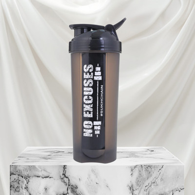 THINKFIT 700 ml Plastic Sipper(Pack of 1, Black)