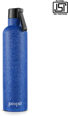 pexpo 750 ml Steel Flask(Pack of 1, Blue)