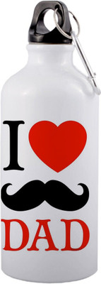 daddydream 750 ml Aluminium Bottle(Pack of 1, White)