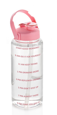 BeastBull 2000 ml Plastic Sipper(Pack of 1, Pink)