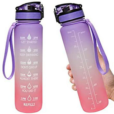 Miral Enterprises 1000 ml Plastic Bottle(Pack of 1, Multicolor)