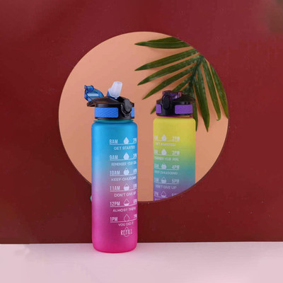 freedomall 1000 ml Plastic Sipper(Pack of 1, Multicolor)
