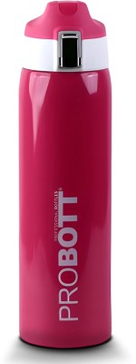 PROBOTT Thermosteel Icon Vacuum Flask Hot & Cold Water Bottle 750 ml Flask(Pack of 1, Pink, Steel)