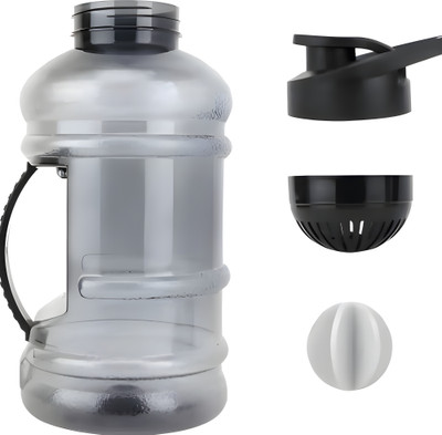 MAYRA TRADING 1500 ml Plastic Shaker(Pack of 1, Black)
