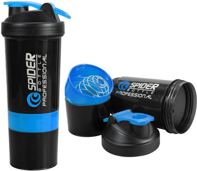 VARJISH 500 ml Plastic Shaker(Pack of 1, Blue)