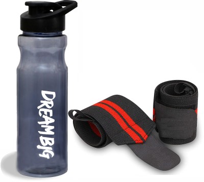 COOL INDIANS Combo of Gym Water Bottle&Wrist Band Gym Workout |Sports for Men&Women Gym & Fitness Kit
