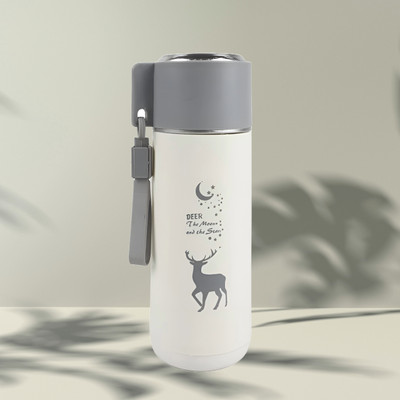 Tap2kaart 450 ml Glass, Plastic Bottle(Pack of 1, White)