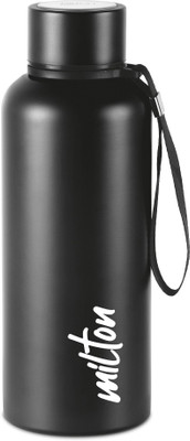 MILTON 725 ml Steel Flask(Pack of 1, Black)