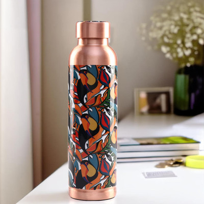 KUBER INDUSTRIES 950 ml Copper Bottle(Pack of 1, Copper)