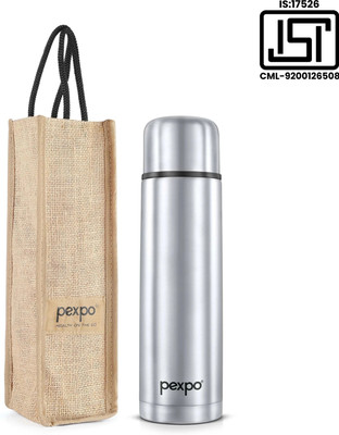 pexpo 750 ml Steel Flask(Pack of 1, Silver)