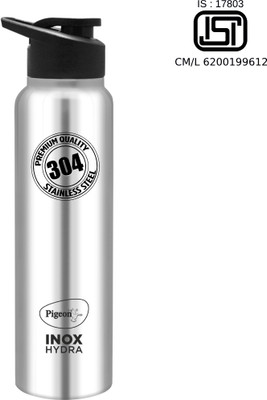 Pigeon Inox Hydra 900 ml Bottle(Pack of 1, Silver, Steel)