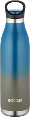 BOROSIL 700 ml Steel Flask(Pack of 1, Blue)