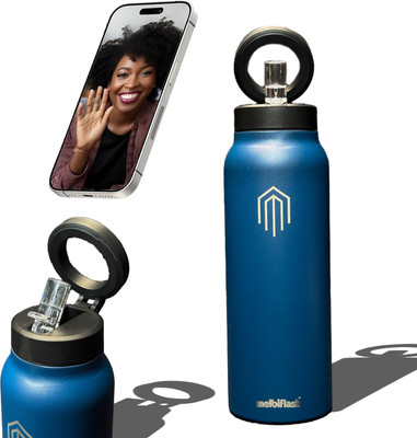 Melbify 750 ml Steel Sipper(Pack of 1, Blue)