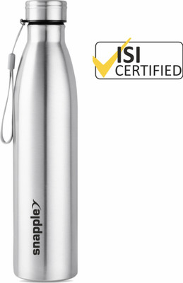 Snapple 1000 ml Steel Bottle(Pack of 1, Silver)